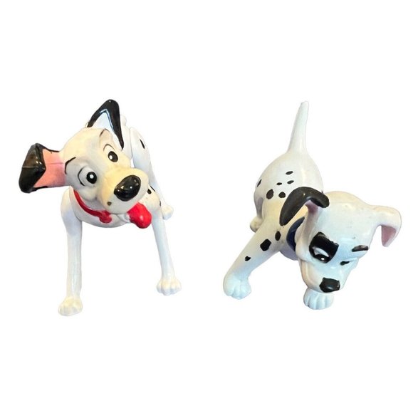 Disney Other - Disney 101 Dalmations Pongo and Puppy Figures  Collectible Toy Vintage 90’s